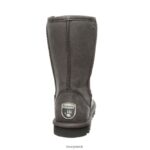 Boots UK BEARPAW Women Elle Short Vegan Charcoal 44J6228 - Image 6