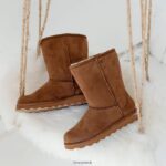 Boots UK BEARPAW Women Elle Short Vegan Hickory 44J673 - Image 5