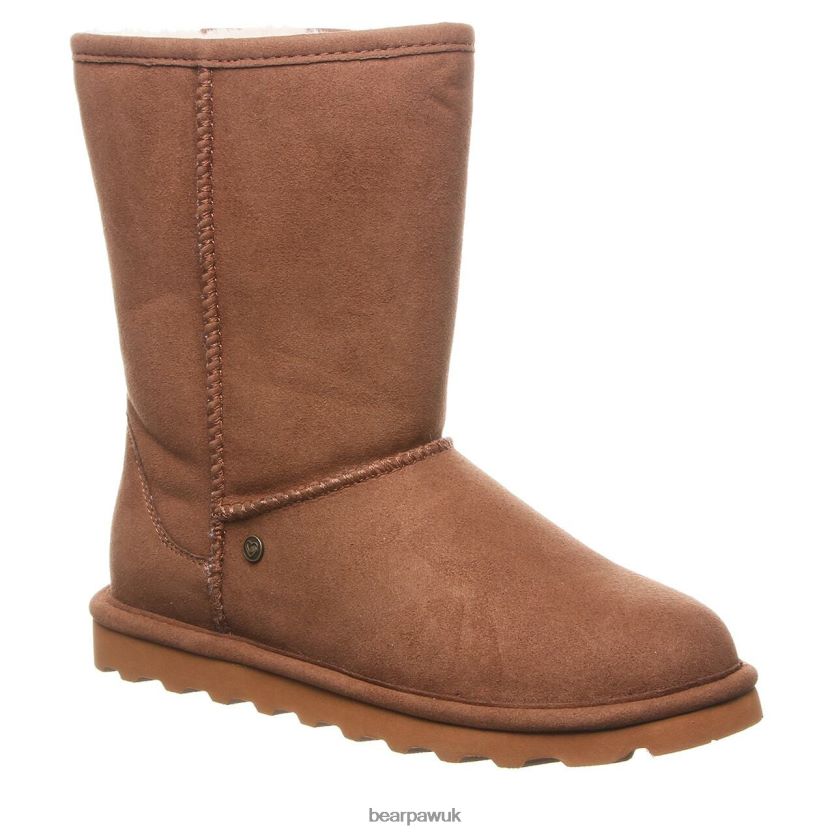 Boots UK BEARPAW Women Elle Short Vegan Hickory 44J673 - Image 1