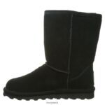 Boots UK BEARPAW Women Elle Short Wide Black 44J696 - Image 2