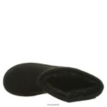 Boots UK BEARPAW Women Elle Short Wide Black 44J696 - Image 5
