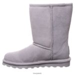 Boots UK BEARPAW Women Elle Short Wide Gray Fog 44J612 - Image 2