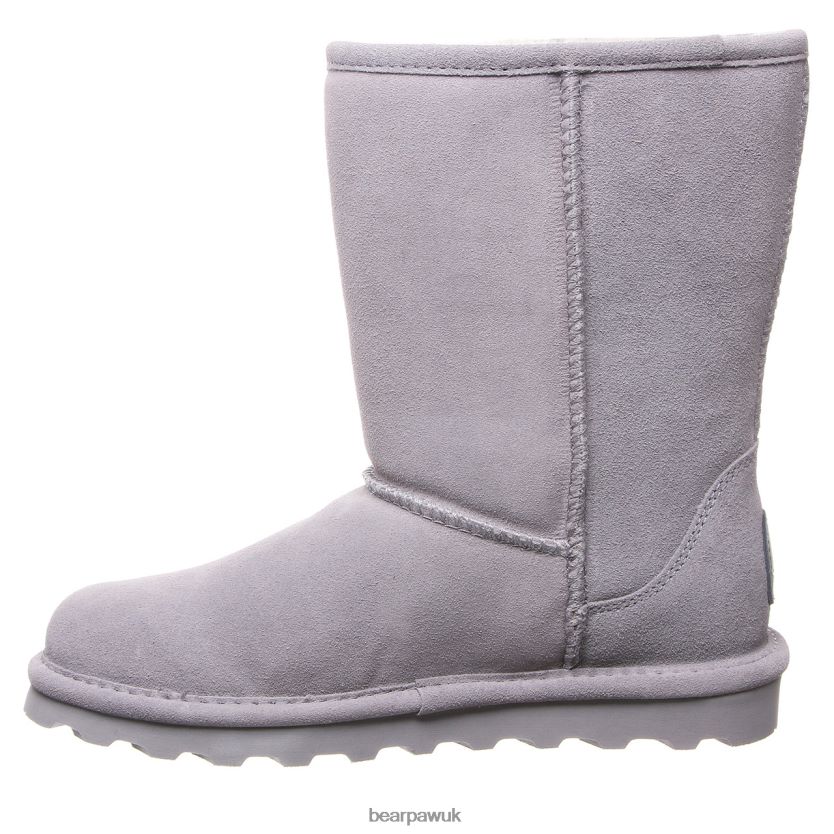 Boots UK BEARPAW Women Elle Short Wide Gray Fog 44J612 - Image 2