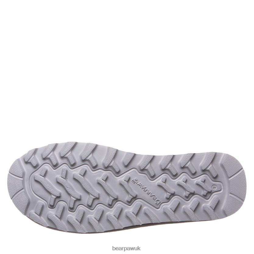 Boots UK BEARPAW Women Elle Short Wide Gray Fog 44J612 - Image 4