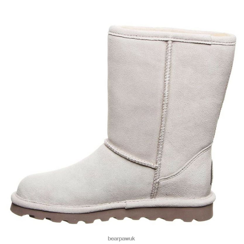 Boots UK BEARPAW Women Elle Short Wide Winter White 44J6250 - Image 2