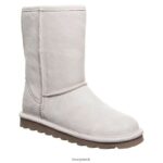 Boots UK BEARPAW Women Elle Short Wide Winter White 44J6250