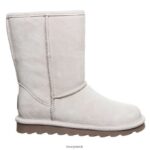 Boots UK BEARPAW Women Elle Short Wide Winter White 44J6250 - Image 3