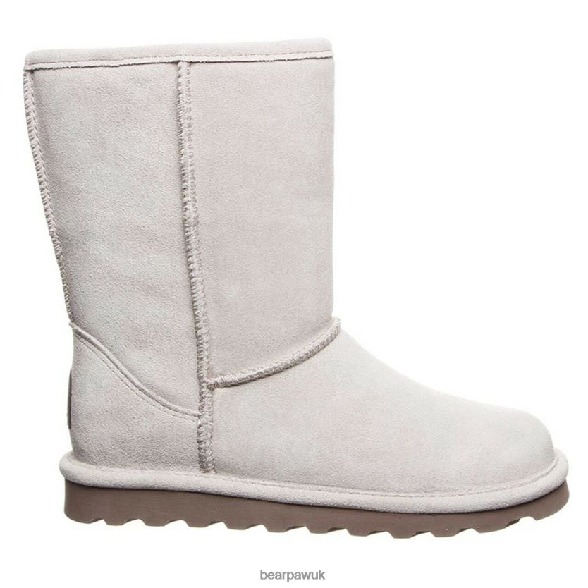 Boots UK BEARPAW Women Elle Short Wide Winter White 44J6250 - Image 3