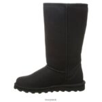Boots UK BEARPAW Women Elle Tall Vegan Black 44J672 - Image 2