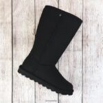 Boots UK BEARPAW Women Elle Tall Vegan Black 44J672 - Image 5