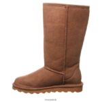 Boots UK BEARPAW Women Elle Tall Vegan Hickory 44J671 - Image 2