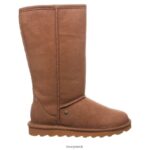 Boots UK BEARPAW Women Elle Tall Vegan Hickory 44J671 - Image 3