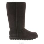 Boots UK BEARPAW Women Elle Tall Wide Chocolate 44J6241 - Image 3