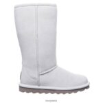 Boots UK BEARPAW Women Elle Tall Wide Winter White 44J6240 - Image 3