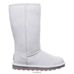 Boots UK BEARPAW Women Elle Tall Winter White 44J6243 - Image 3