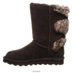 Boots UK BEARPAW Women Eloise Wide Chocolate 44J6214 - Image 2
