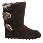 Boots UK BEARPAW Women Eloise Wide Chocolate 44J6214 - Image 3