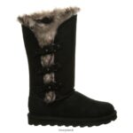 Boots UK BEARPAW Women Emery Aged Black 44J6210 - Image 3