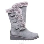 Boots UK BEARPAW Women Genevieve Gray Fog 44J669 - Image 3