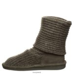 Boots UK BEARPAW Women Knit Tall Gray 44J6176 - Image 2