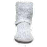 Boots UK BEARPAW Women Knit Tall Gray Fog 44J6177 - Image 7