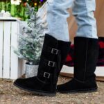 Boots UK BEARPAW Women Kris Black 44J6138 - Image 8