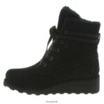 Boots UK BEARPAW Women Krista Wide Black 44J665 - Image 2