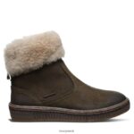 Boots UK BEARPAW Women Leticia Military Green 44J66 - Image 3