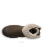 Boots UK BEARPAW Women Leticia Military Green 44J66 - Image 5
