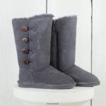 Boots UK BEARPAW Women Lori Charcoal 44J6229 - Image 5