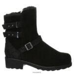 Boots UK BEARPAW Women Lucy Black 44J6205 - Image 3