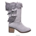 Boots UK BEARPAW Women Madeline Gray Fog 44J6222 - Image 3