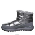 Boots UK BEARPAW Women Puffy Boot Pewter 44J6186 - Image 2