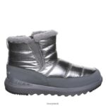 Boots UK BEARPAW Women Puffy Boot Pewter 44J6186 - Image 3