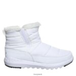 Boots UK BEARPAW Women Puffy Boot White 44J6187 - Image 3