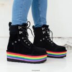 Boots UK BEARPAW Women Retro Alicia Black 44J614 - Image 8
