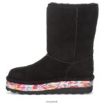 Boots UK BEARPAW Women Retro Elle Black Multi 44J637 - Image 2