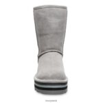 Boots UK BEARPAW Women Retro Elle Gray 44J6159 - Image 7