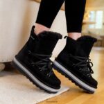 Boots UK BEARPAW Women Retro Mondi Black 44J6153 - Image 8