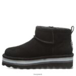 Boots UK BEARPAW Women Retro Shorty Black 44J630 - Image 2