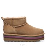 Boots UK BEARPAW Women Retro Shorty Iced Coffee 44J629 - Image 3