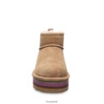 Boots UK BEARPAW Women Retro Shorty Iced Coffee 44J629 - Image 7