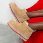 Boots UK BEARPAW Women Retro Shorty Iced Coffee 44J629 - Image 9