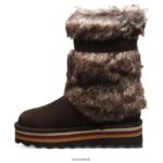 Boots UK BEARPAW Women Retro Tama Chocolate 44J626 - Image 2