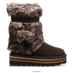 Boots UK BEARPAW Women Retro Tama Chocolate 44J626 - Image 3