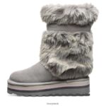 Boots UK BEARPAW Women Retro Tama Gray Fog 44J6151 - Image 2