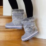 Boots UK BEARPAW Women Retro Tama Gray Fog 44J6151 - Image 8