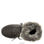 Boots UK BEARPAW Women Robin Charcoal 44J652 - Image 5