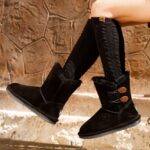 Boots UK BEARPAW Women Rosaline Black 44J655 - Image 5