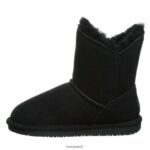 Boots UK BEARPAW Women Rosaline Wide Black 44J6135 - Image 2